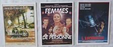 3 MINI FICHES CINEMA / FILMS / 1983-84 / L'ASCENSEUR- FEMMES DE PERSONNE