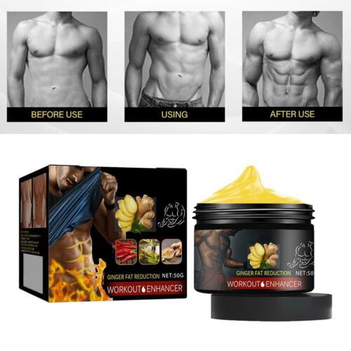 Crema adelgazante corporal de jengibre bálsamo abdominal para hombres y mujeres nuevo N3 - Imagen 13 de 14