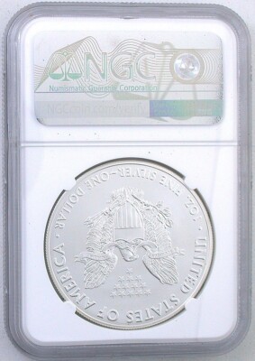 2018 W American Silver Eagle - NGC MS70 Early Release Grade MS70