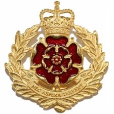 Duke of Lancasters Regt Beret Cap Badge British Army Issued Insignia