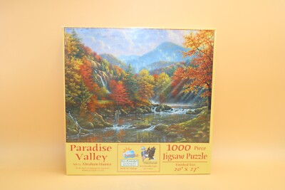  NEU: Sunsout Puzzle Paradise Valley Abraham Hunter +++1000 Teile jigsaw  