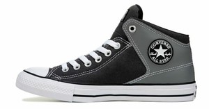 all star cano alto cinza escuro