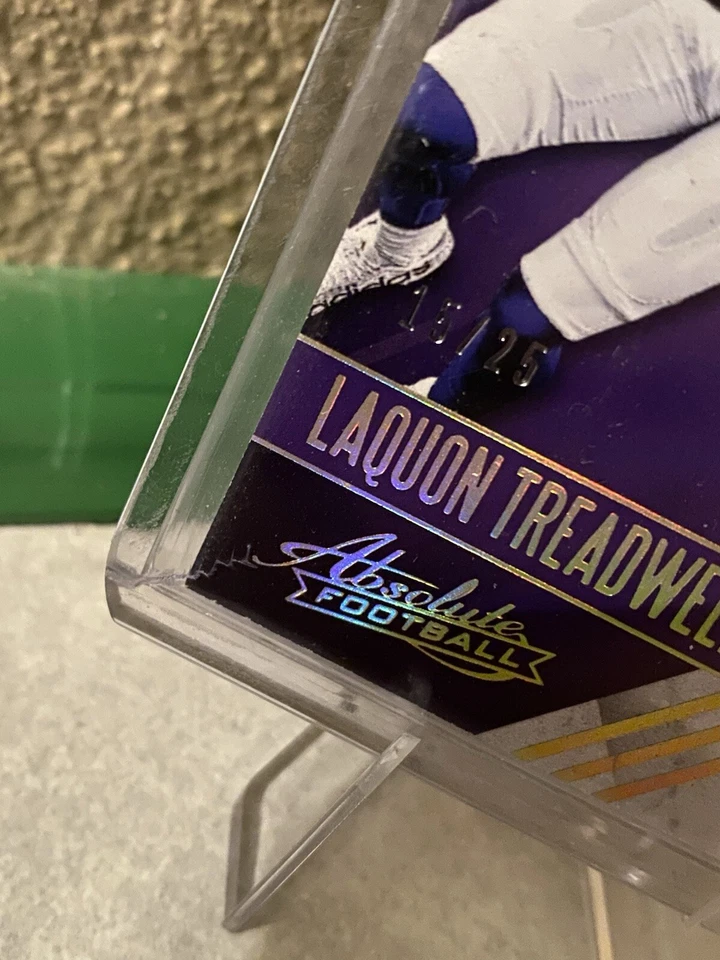 2016 Panini Absolute LAQUON TREADWELL Rookie Jersey PATCH /25 - Image 3 of 3