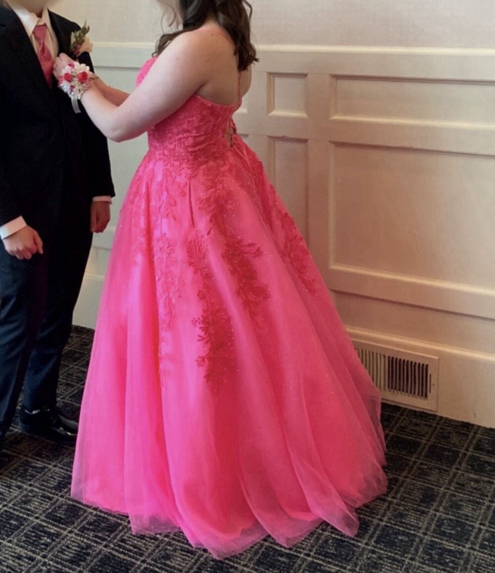 Hot Pink Prom Dress - Formals XO Exclusive (KOP Mall, PA) | eBay Hot Pink Prom Dress - Formals XO Exclusive (KOP Mall, PA) | eBay