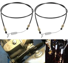 2Pcs 2-11082 Go-Karts Shifter Cables Fit Chuck Wagon CW-11 CW-413 CW-265 models