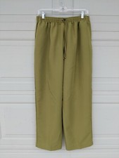 ALFRED DUNNER Womens Green Classic Pants Size 18 NEW