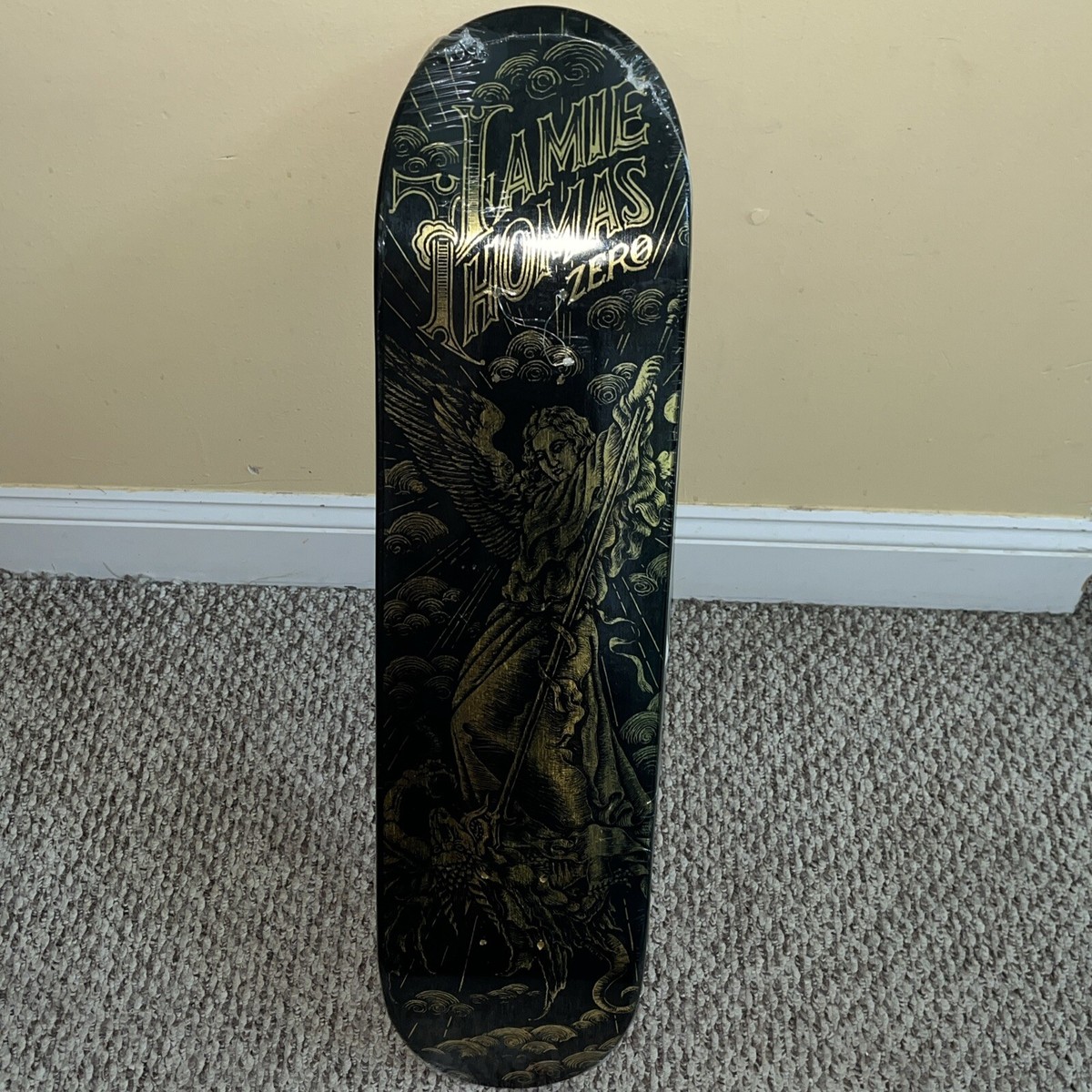 Vintage Jamie Thomas Arch Angel Zero Skateboard Deck. NOS