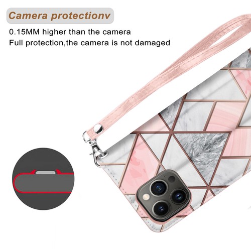 For iPhone 14 13 12 11 Pro Max XS XR SE 8 7 Flip Leather Wallet Case Stand Cover - Picture 54 of 54