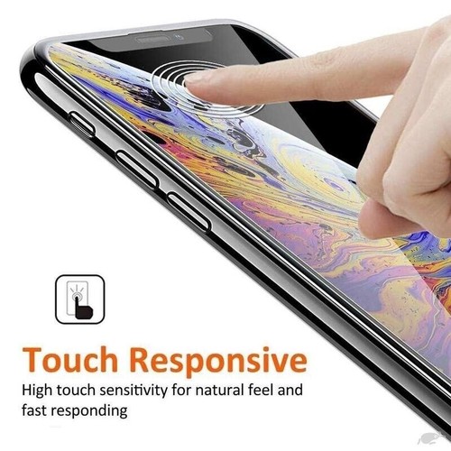 Samsung Galaxy A40 (2019) Curved Tempered Glass Gorilla Screen Protector Guard - Picture 5 of 11