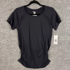 NEW Gaiam Women's Activewear T-Shirt Large  Yoga Top Short Sleeve Seamless