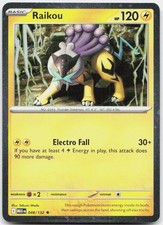 Raikou (Cosmos Holo) 048/132 Promo Carte e Prodotti Vari Pokemon NM/M