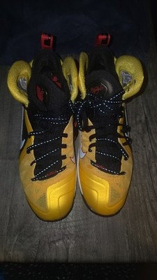 Nike LeBron 9 PS Elite Taxi Men's Sneakers Yellow, Size 13