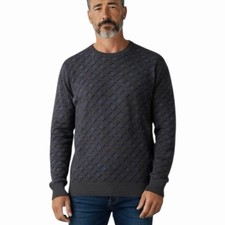 RAFFI   100 Extra Fine Merino Wool Crewneck Sweater   Size X-Large