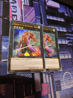 Shadow of the Six Samurai - Shien SDWA-EN041 Samurai Warlords 1st Edition 2x
