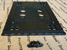 Arts and Crafts Double Push Button Switch Plate In Oil-Rubbed Bronze- Pre Owned