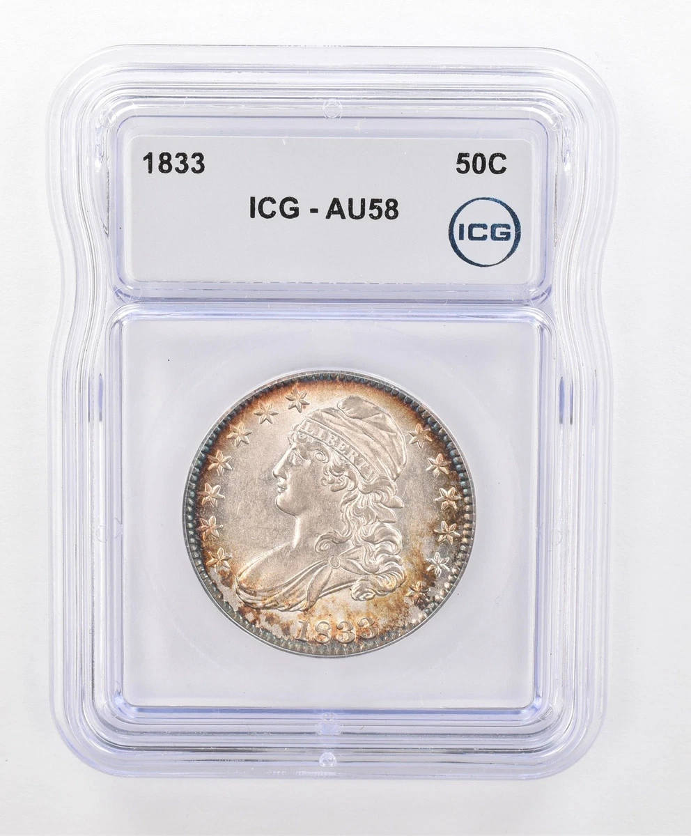 ICG Grade AU 58 US Half Dollar Coins for sale | eBay