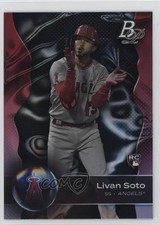 2023 Bowman Platinum Livan Soto #22 6u5