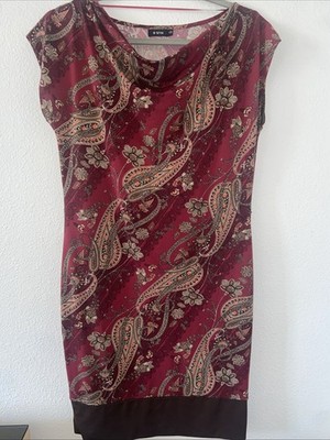 sleeveless cowl-neck shift dress from the brand O'STIN