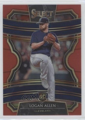 2020 Panini Select Red Prizm 199/199 Logan Allen #56 Rookie RC 00gy