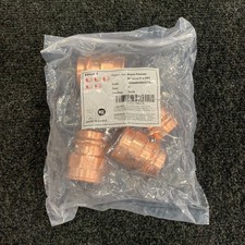 Efield 1 P X Fpt Press Female Adapter Copper 302anv2825ab-ef Lot Of 5