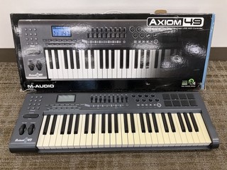 M Audio Axiom 49 USB MIDI Keyboard Controller 49 Key Semi Weighted Untested