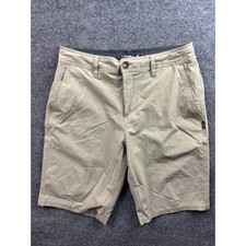O'Neill Hybrid Shorts Mens 30 Khaki Tan Stretch Boardshorts Casual 66182