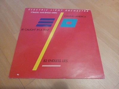12'' Vinyl-Maxi-Single   Electric Light Orchestra (ELO)   Calling America   CLEAN