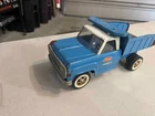 Vintage 1960s Tonka Hydraulic Blue Dump Truck, Pressed Steel