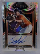 2025 Panini Select - Signature Selections Silas Ardoin #SS-20 (AU, RC)