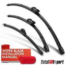 3Pcs Windshield Wiper Blades 24'' & 21'' & 11'' for Mercedes-Benz W247 GLB250