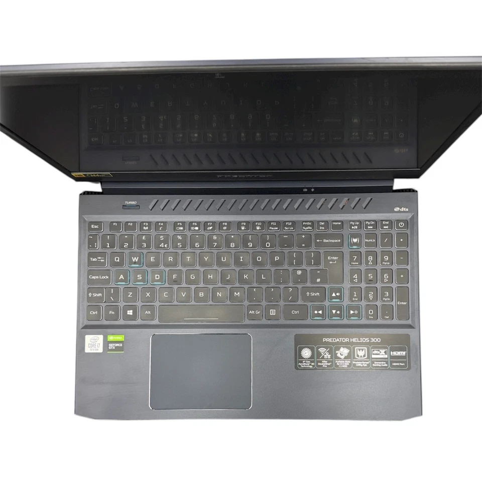 Acer Predator Helios 300 15.6" | Core i7-10750H | 16GB | 512GB | UK | Gaming | A - Image 4 of 4