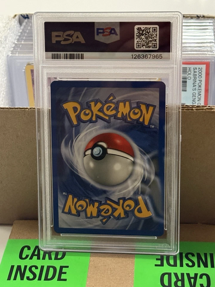 Pokémon TCG Erika's Venusaur Gym Challenge 4 Holo Unlimited Rare Card PSA 9 - Image 2 of 2