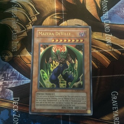 Yu-Gi-Oh! Mazera DeVille X1 NM TLM-ENSE3 Limited Edition