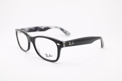 NEW RAY-BAN JUNIOR JR RB 1528 3803 BLACK GREY AUTHENTIC EYEGLASSES 48-16