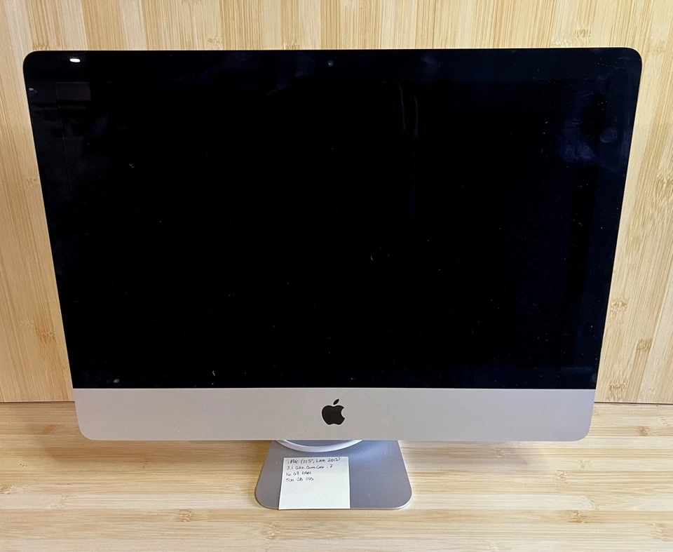 Apple iMac (21.5-Inch Late 2013) 3.1GHz Quad Core i7, 16GB Memory, 500 GB SSD - Image 2 of 4