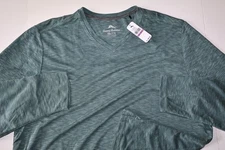 Tommy Bahama T Tee Shirt Paradiso Performance Crew Sea Teal LS New XX-Large XXL