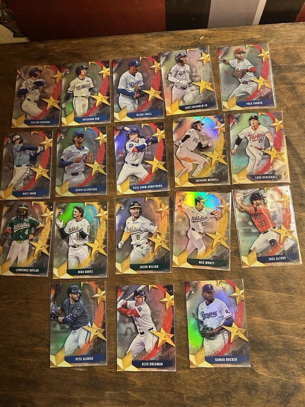 Lot Of 18 Topps 2025 Stars Of MLB Cards No Duplicates