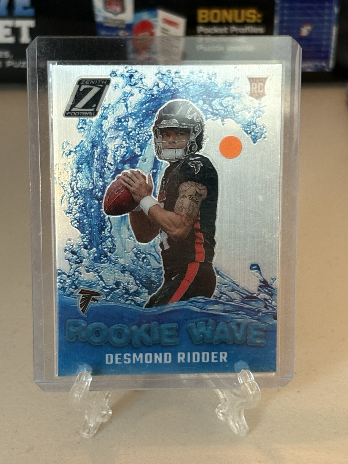 2022 Panini Zenith - Rookie Wave Desmond Ridder #RW-DR (RC)