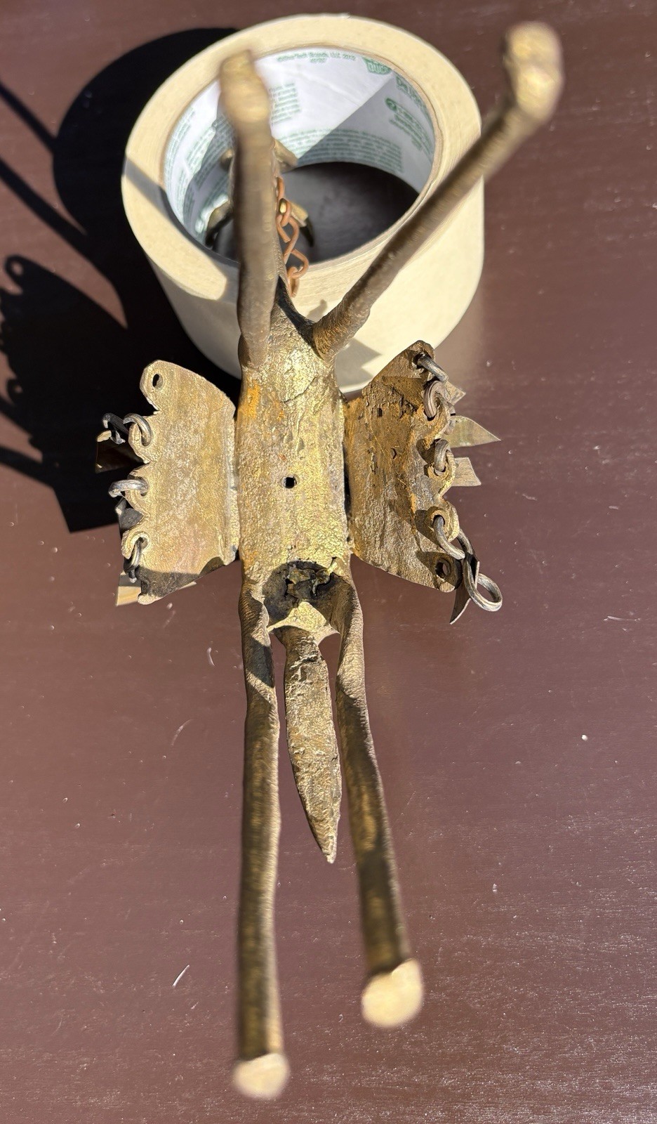 Antique 3 BRONZE Camel Dinanderie statues Standing Kneeling Handmade 2.06 lbs