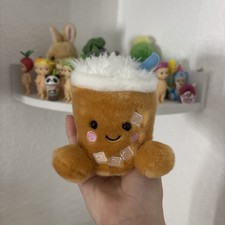 Aurora World Plush - Palm Pals - ASHLEY ICED COFFEE 5 inch - New Stuffed Toy