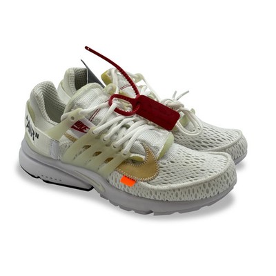 9 US - DS NIKE AIR PRESTO OFF-WHITE ''WHITE'' W BOX 2018