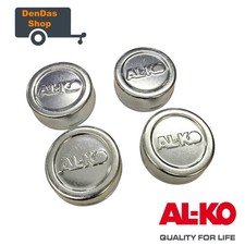 4x Original Alko Fettkappe Staubkappe Nabenkappe Ø 55 mm für Pkw Anhänger 581197