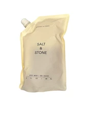 Salt & Stone Refill Pouch Of Body wash Bergamote And Hinoki Scented 32 Fl Oz