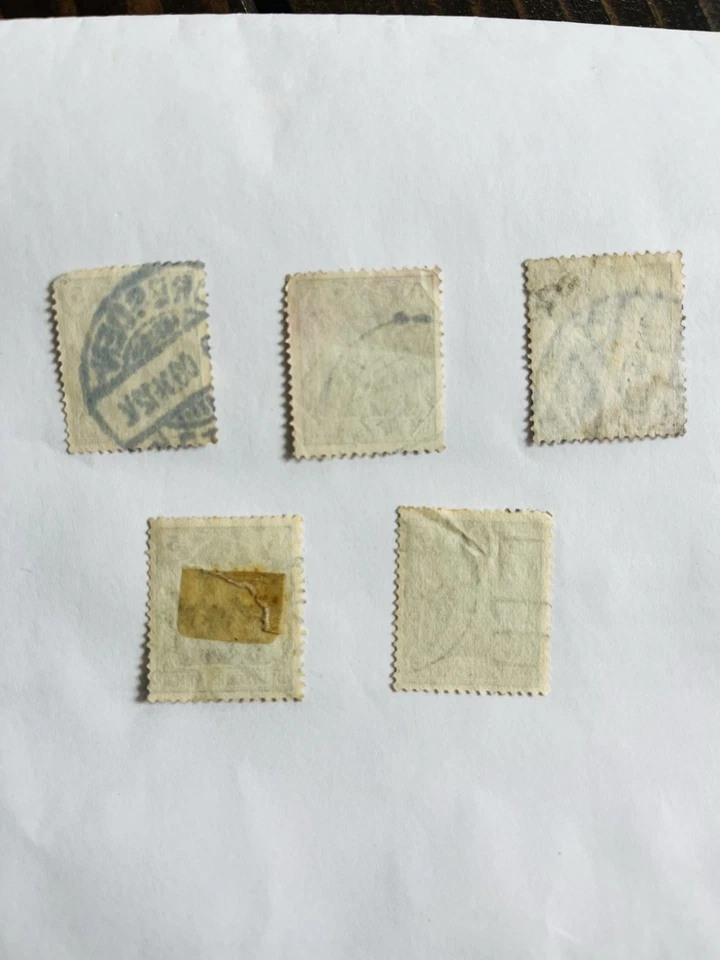 GERMAN "RARE" STAMP 5 pf DEUTSCHES REICH GREEN STAMP  - Image 3 of 3