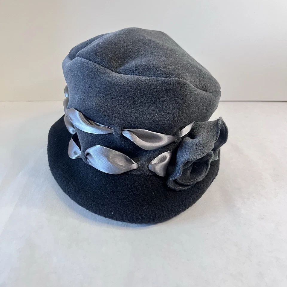 Sombrero polar gris Melinda hecho en Chicago por Strong Wear Foto 3 de 4