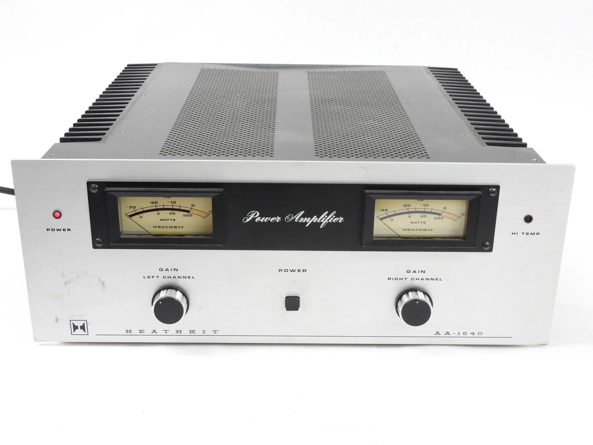 Heathkit AA-1640 Vintage Solid-State Stereo Power Amplifier