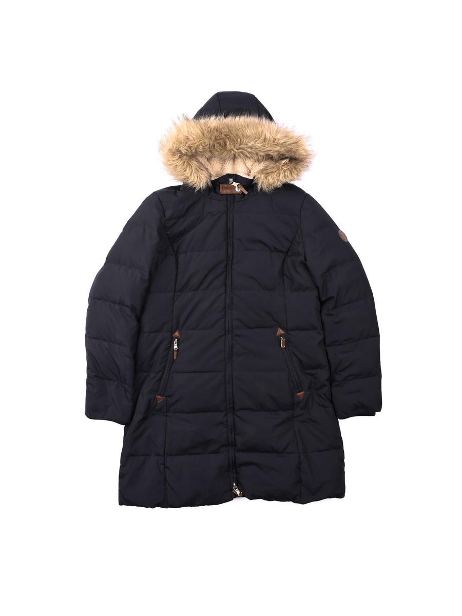 Ladies Lauren by Ralph Lauren Long Down Parka Coat Jacket Size L