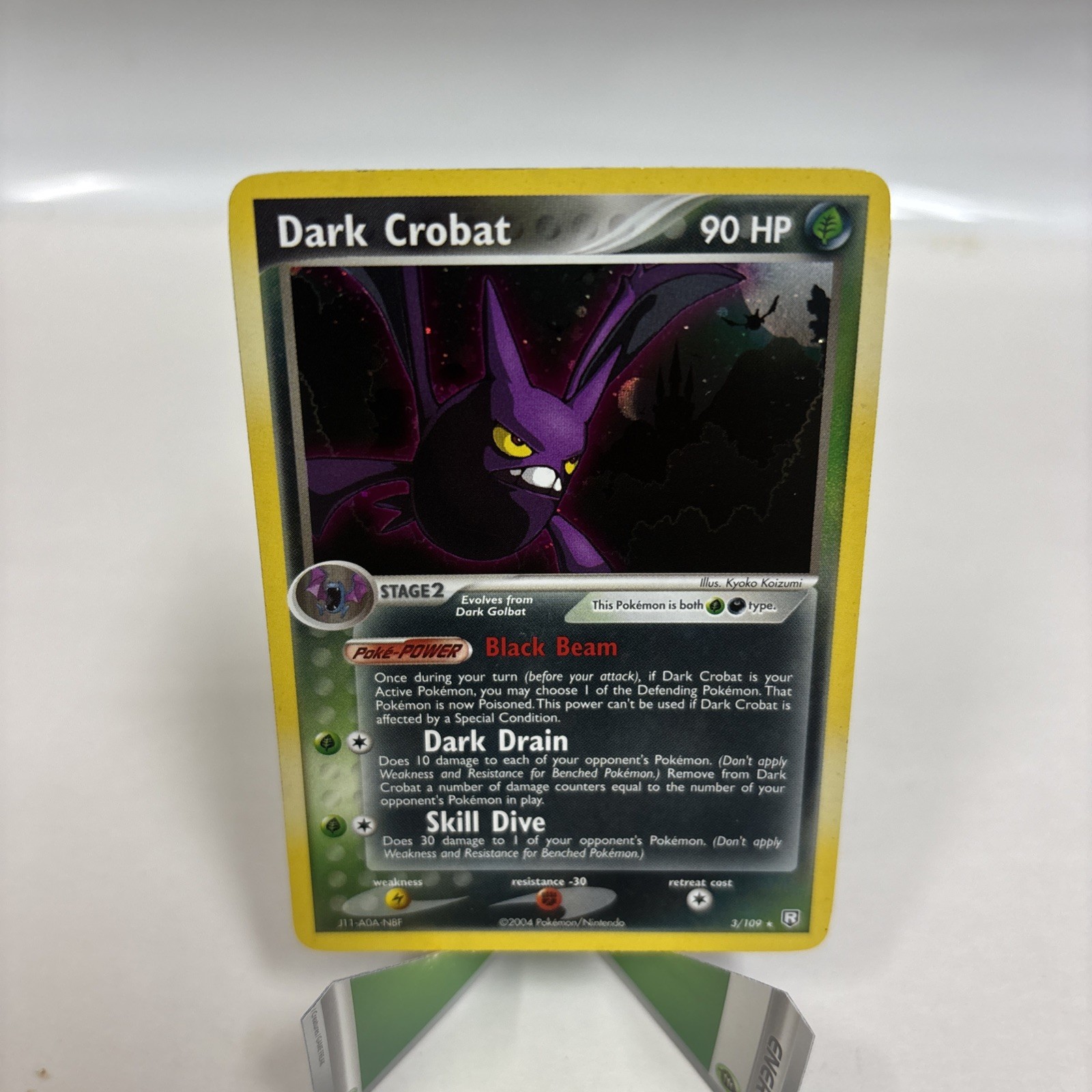 Dark Crobat - 3/109 Pokemon Team Rocket Returns - Holo NM