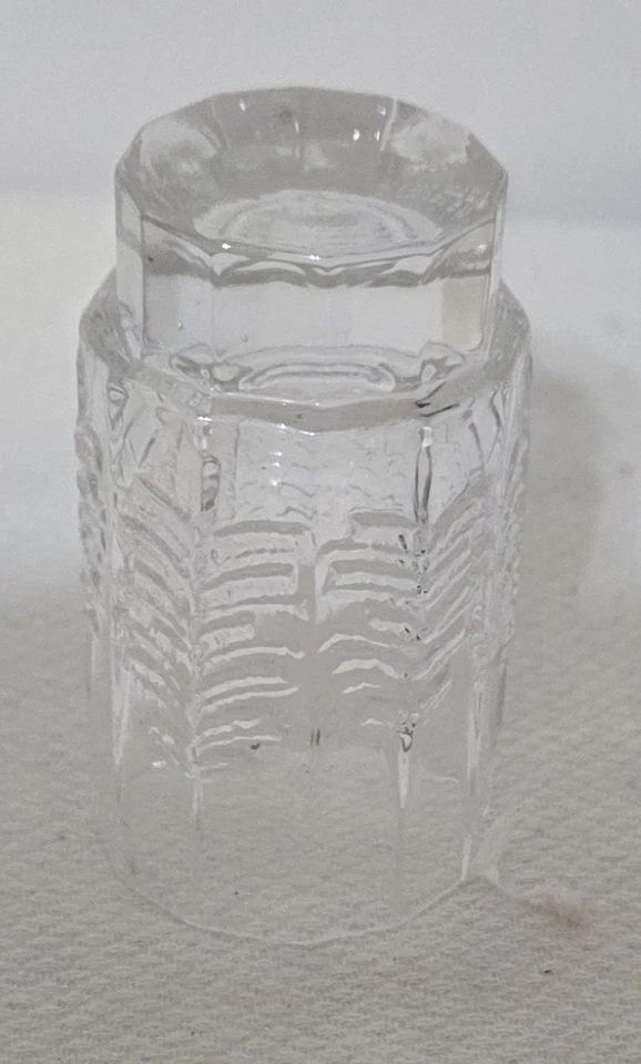 De Colección Juego de 8 Abetos Iittala Finlandia Kuusi Doble Vidrio Antiguo-4" Foto 3 de 3