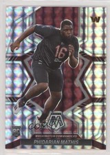 2022 Panini Mosaic Rookies Mosaic Prizm Phidarian Mathis #389 0x7k